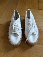 Superga Sneaker weiss mit Bastsohle