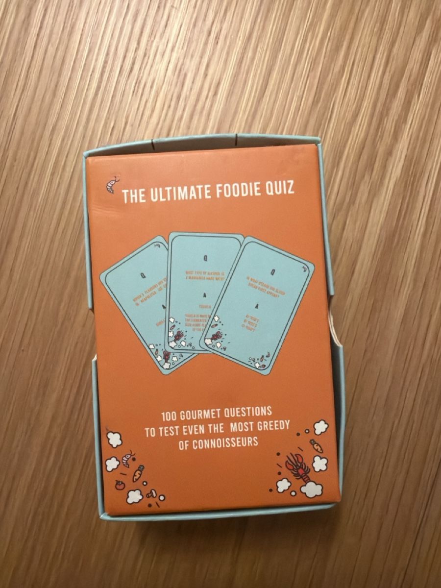 Jeux: Fun Quizgame for Foodies  – D'occasion à Basel par maipengye 1