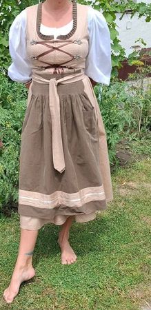 3-teiliges Dirndl-Kleid, individuell angefertigt