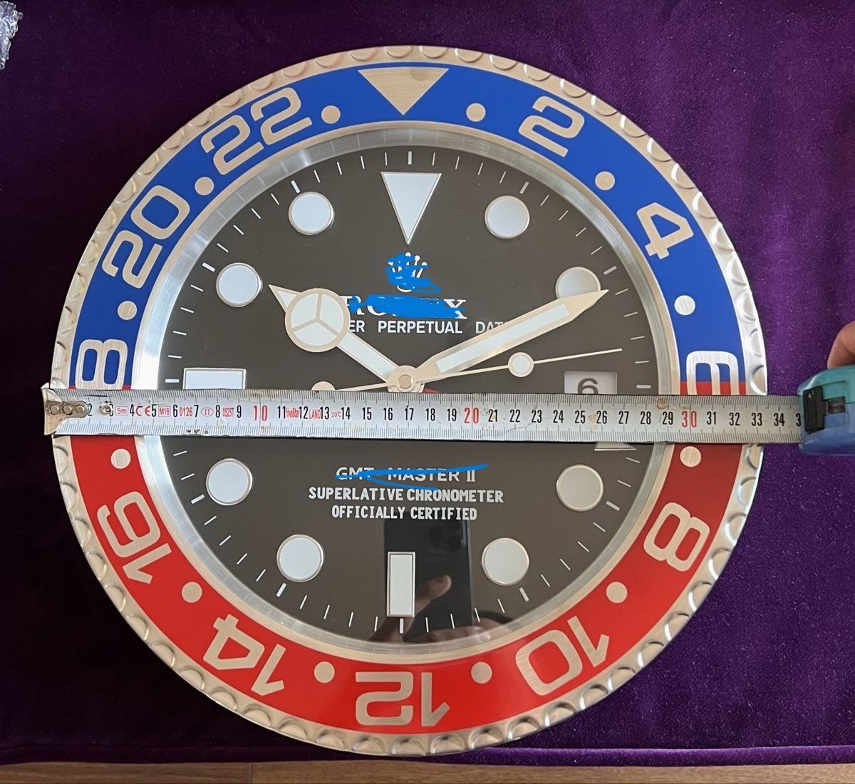 Uhren: Wanduhr GMT Master "Pepsi" – Gebraucht aus Winterthur von ChicMarkt 1
