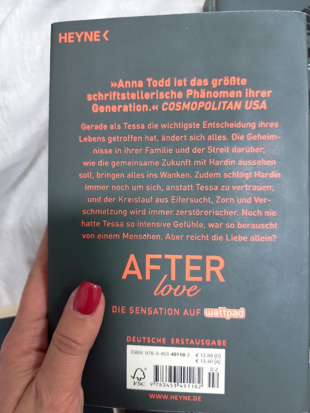 Libri: Anna Todd Series Deutsch German – Usato da Mägenwil venduto da VintageGirly 4