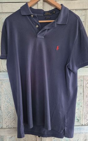 Polo Ralph Lauren Herren Poloshirt Blau Gr. L
