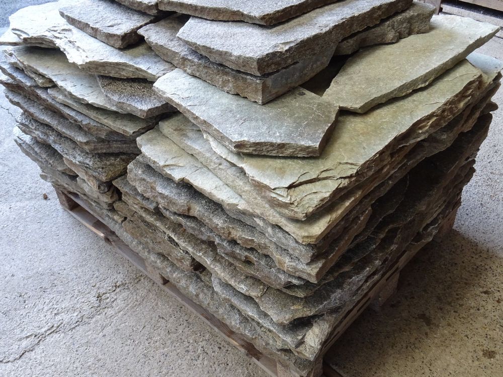 Naturstein Garten Platten formwild bruchroh Kaufen auf Ricardo