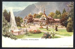 Interlaken, Kursaal mit Anlagen