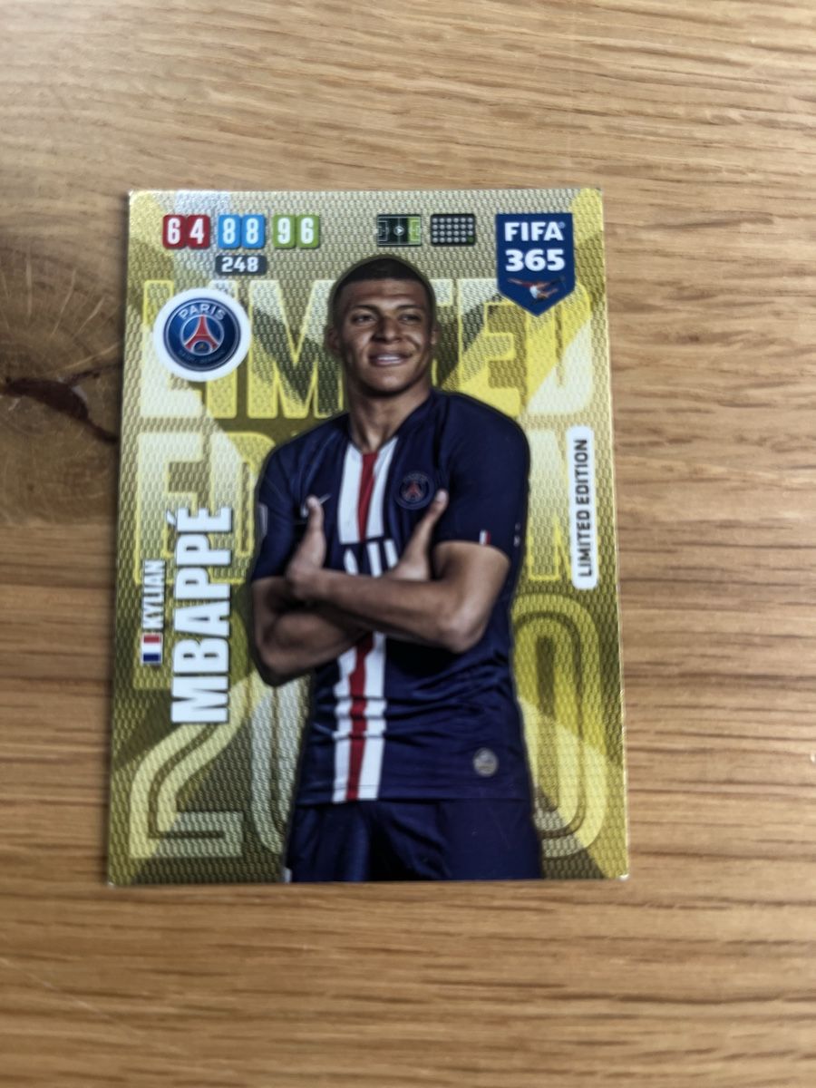Panini Carte collezionabili: FIFA 365 Kylian Mbappe Limited Edition – Usato da Burgdorf venduto da lea_cw56