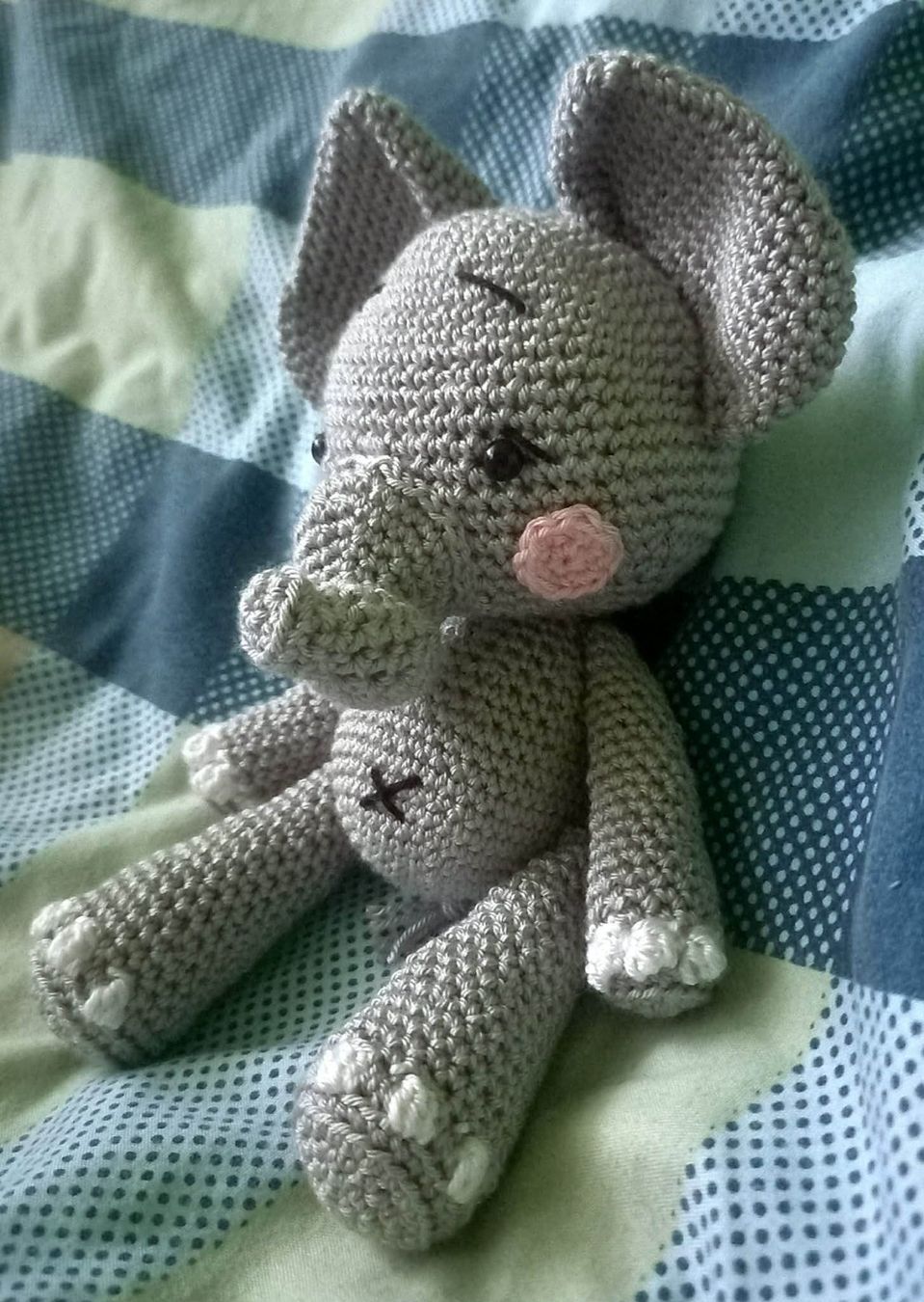 Giocattoli: Elefant, Amigurumi – Nuovo (secondo la descrizione) da Suhr venduto da halaszpeter 1