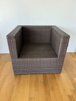Loungesessel Outdoor Rattan, von viplounge