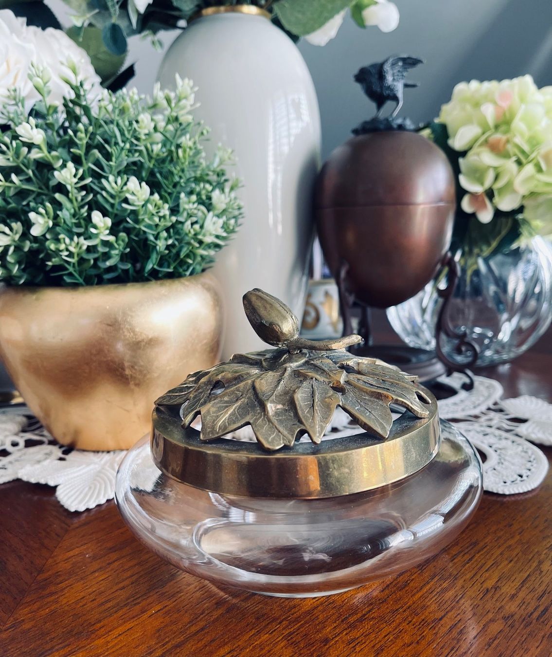 Dosen: Wunderschöne Dose mit Messing oder Bronze – Gebraucht aus Winkel von KaschmirArt 7