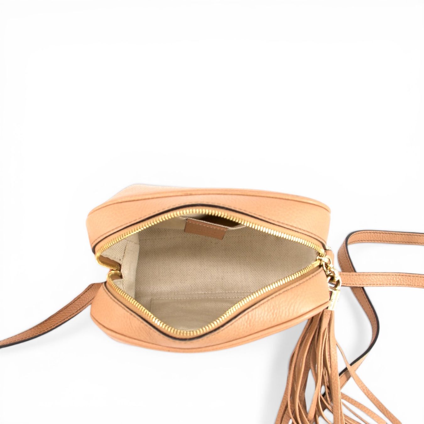 Gucci Taschen für Damen: Gucci Soho Disco hellbraun – Gebraucht aus Binningen von Designerlabels 5