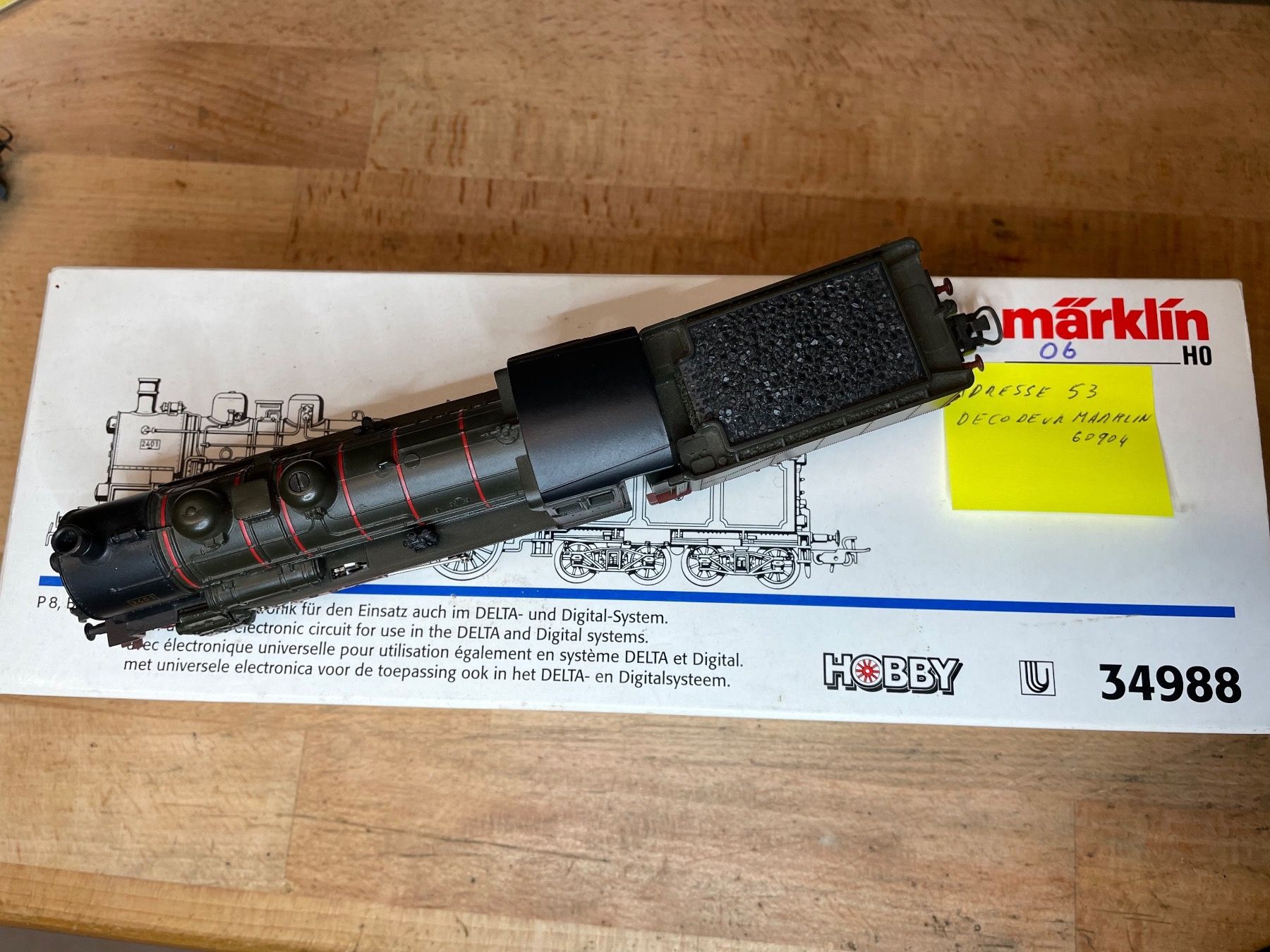 Märklin Modellini di ferrovie: Märklin 34988 Dampflok Digital – Nuovo (secondo la descrizione) da Hauterive NE venduto da eriamch 1