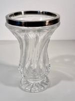 Gebrüder Kühn Kristallvase – 925 Sterling Silber