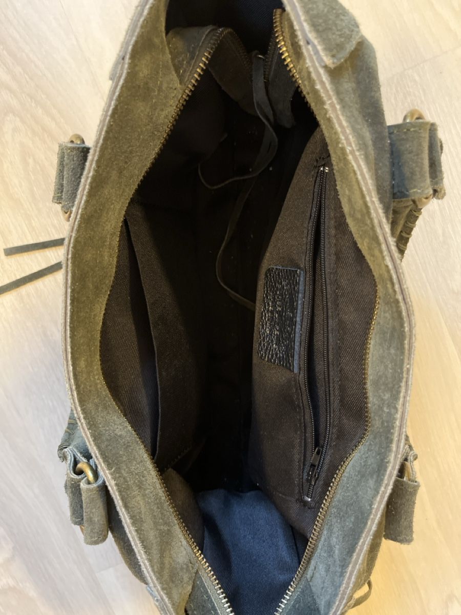 Borse da donna: Grüne Ledertasche – Nuovo (secondo la descrizione) da Guntalingen venduto da mon_hc9m 2