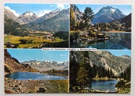Maloja mit Cavloccio-, Longhin- u. Bittaberga-See