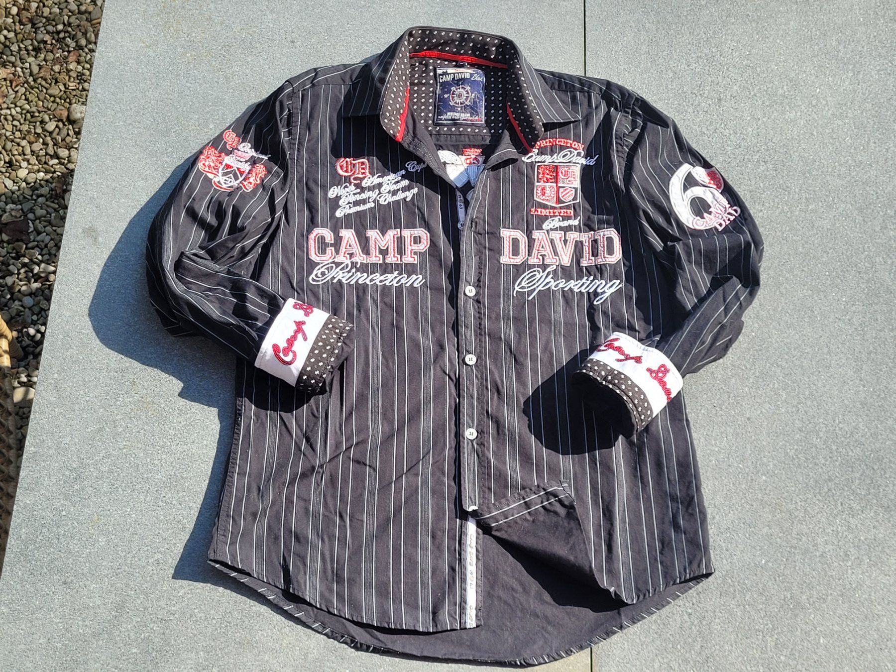 Camp David Camicie: Top! CAMP DAVID PRINCETON SPORTING Kurzarm-Hemd Gr.M – Nuovo (secondo la descrizione) da Oetwil am See venduto da swisspeak 3