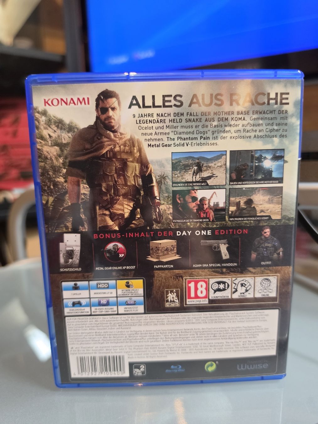 Sony Giochi: Metal Gear Solid The Phantom Pain für Ps4 – Usato da Wasen im Emmental venduto da dom96 2