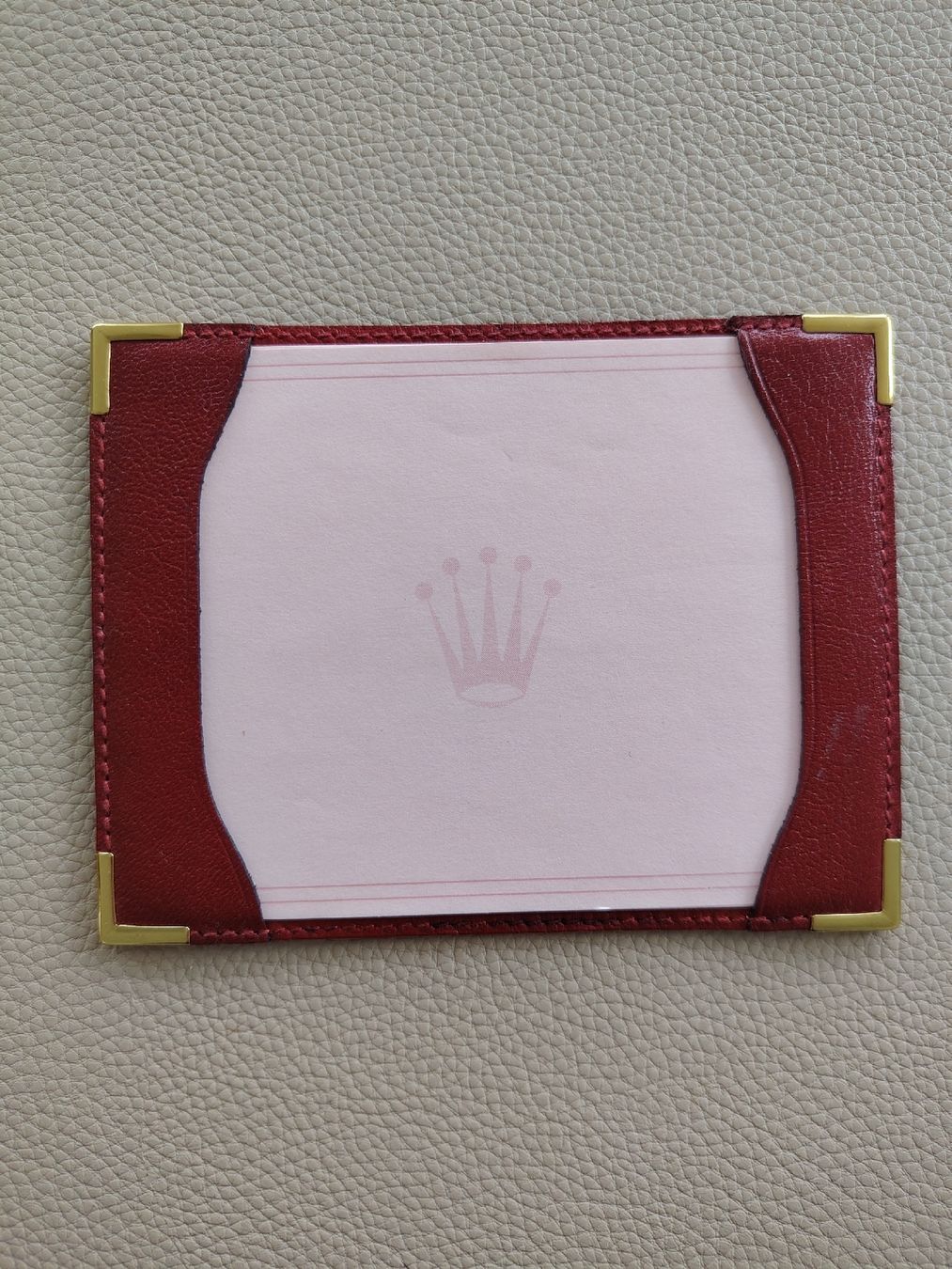 Altro in  Abbigliamento & Accessori: Rolex Notizzettel Etui Original – Nuovo (secondo la descrizione) da Zuzwil SG venduto da Daytona57