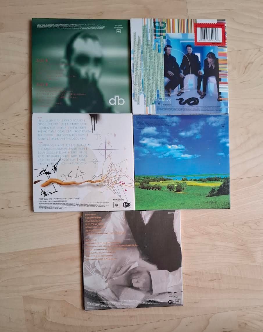 CD: David Bowie: Outside Earthling Hours Heathen Reality CD BOX – Usato da Bischofszell venduto da icubus69 3