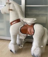Schaukelpferd Einhorn weiss mit Sattel Marke PonyCycle