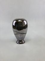 LAMBERT | Designer-Vase | Silber | H: ca. 26cm