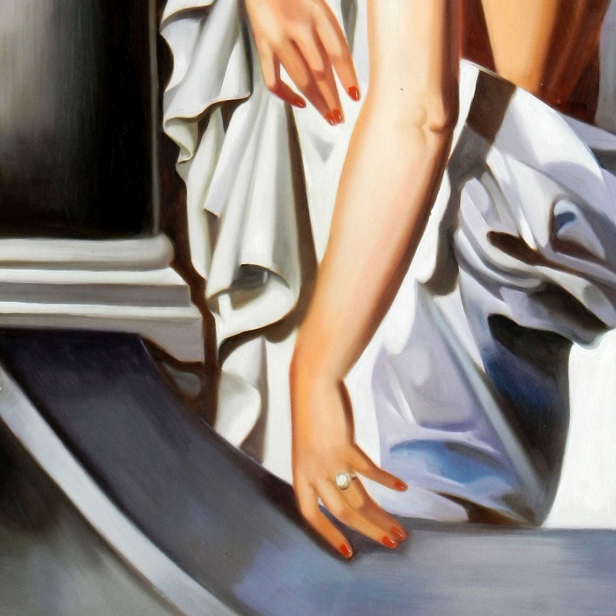 Reproduktionen & Neuware: Homage to Lempicka Marjorie Ferry – Neu (gemäss Beschreibung) aus Larnaca von KunstDepot24 2