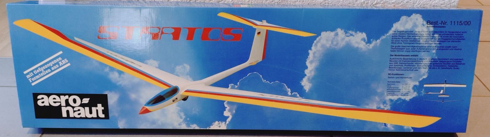 Modellismo RC: Aero-Naut Stratos – Nuovo (secondo la descrizione) da Grüningen venduto da Stargazer