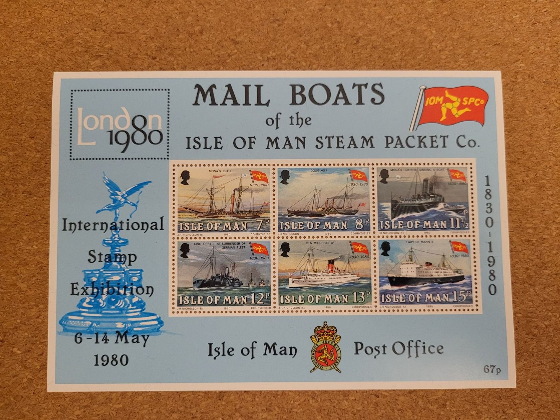 Alle Briefmarken: Block Isle of Man – Gebraucht aus Inwil von Flower2325