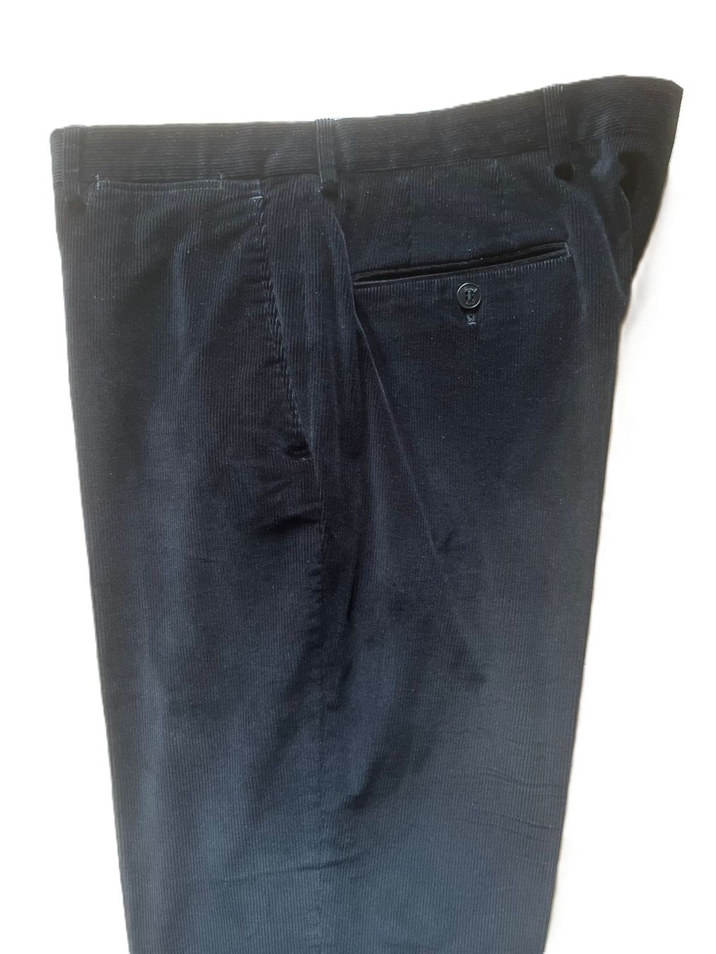 Brioni Pantaloni: Brioni Cord Hose, schwarz Gr. 52 – Nuovo (secondo la descrizione) da Bern venduto da Danijar01 2
