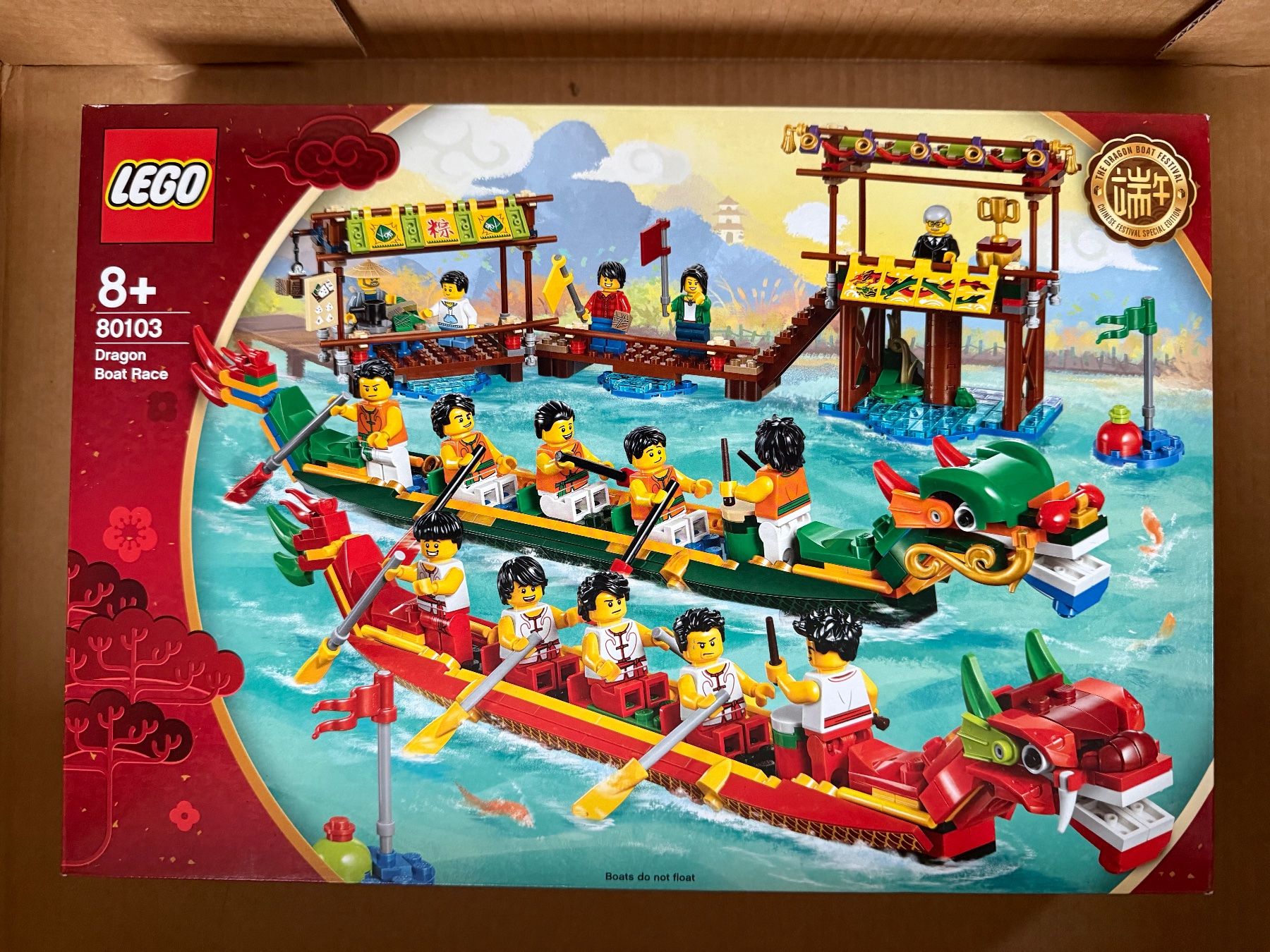 Lego Baukästen: Lego 80103 - Dragon Boat Race – Neu und originalverpackt aus Basel von zekzek