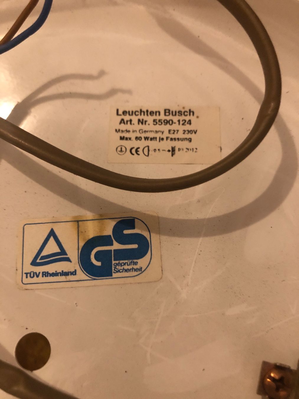 Lampadari & plafoniere: Weisse Deckenlampe mit drei Strahlern! – Usato da Olten venduto da eti_r289 1