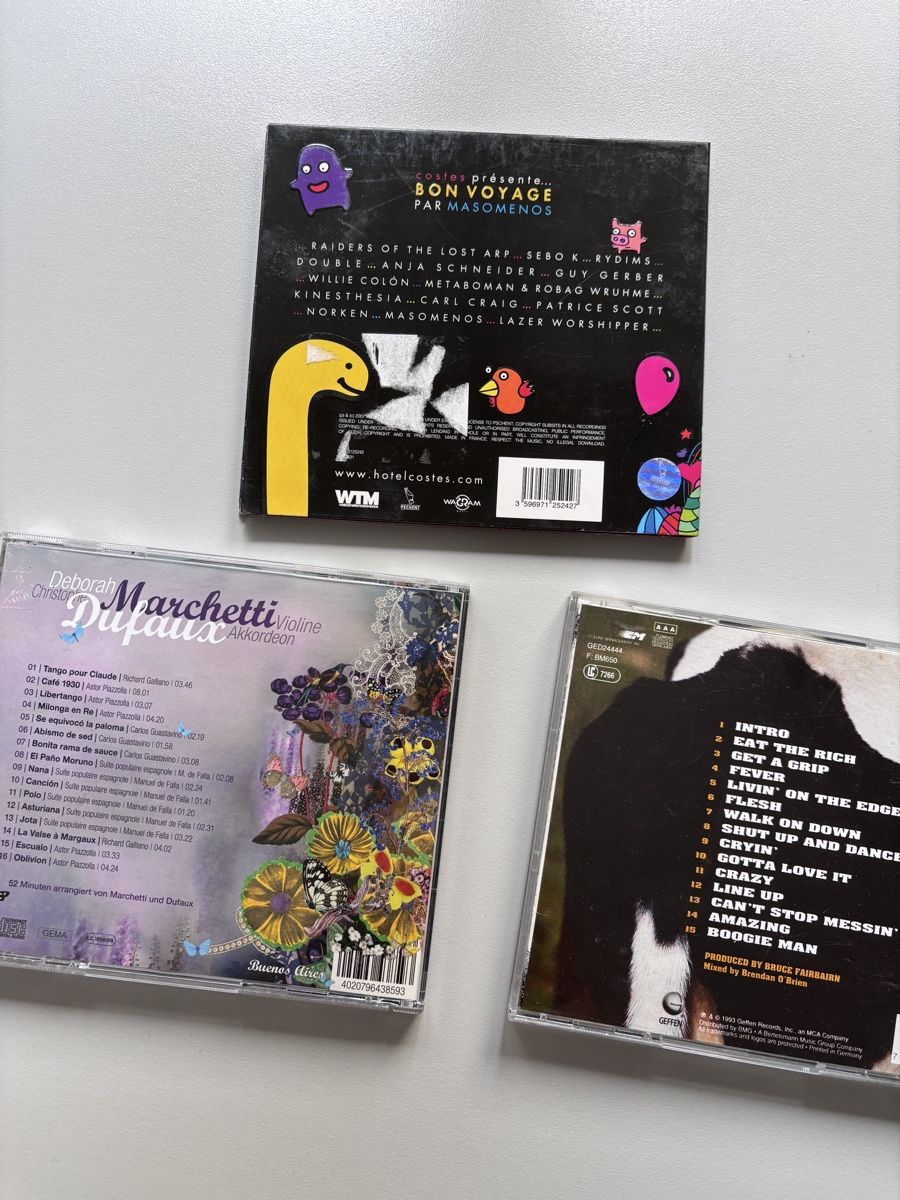 CD: CDs 3 Stueck Mix – Usato da Zürich venduto da Eli_shop 1