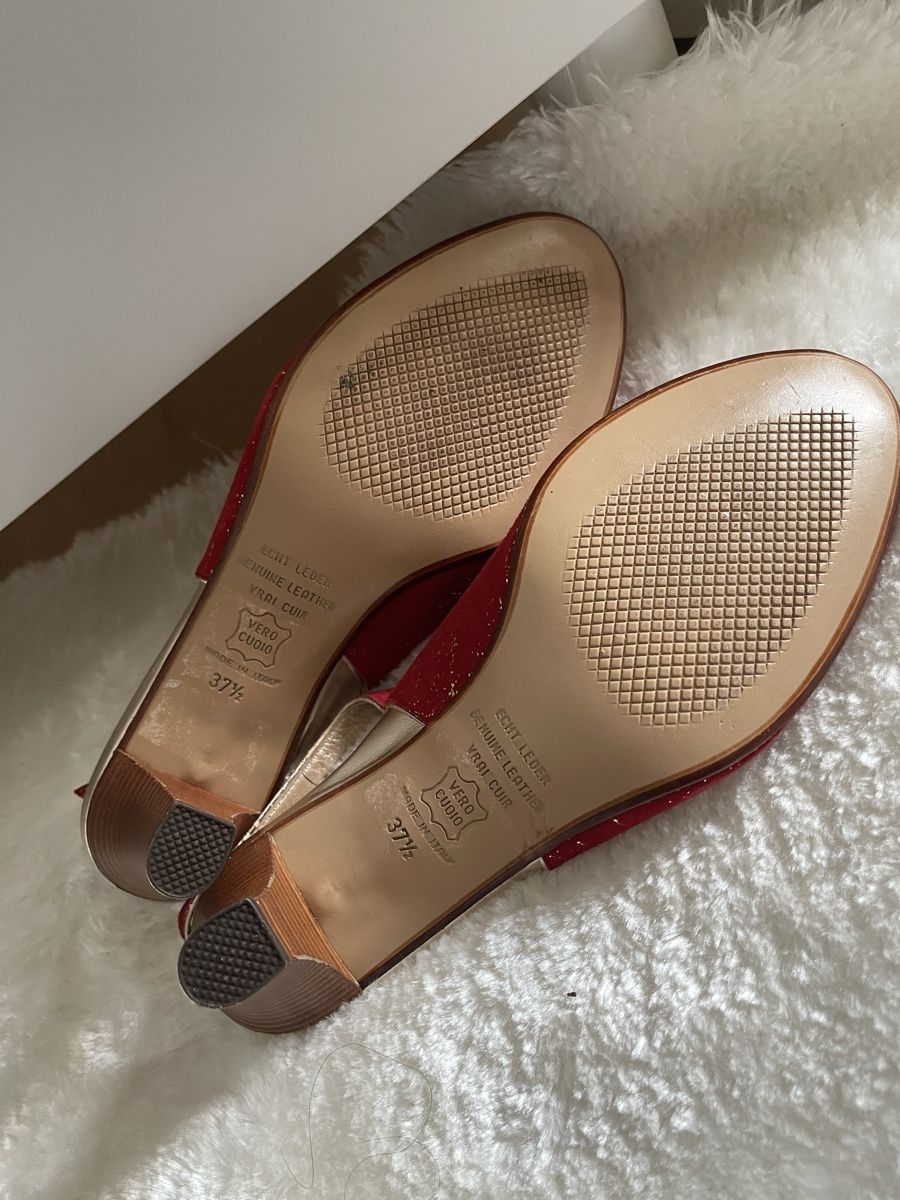 Scarpe da donna: Giorgio Zamponi Peeptoe Pump-Sandale – Nuovo (secondo la descrizione) da Dietikon venduto da Nieselchen 1