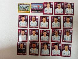 Panini Oryx Edition Qatar 2022, Argentina und Messi 