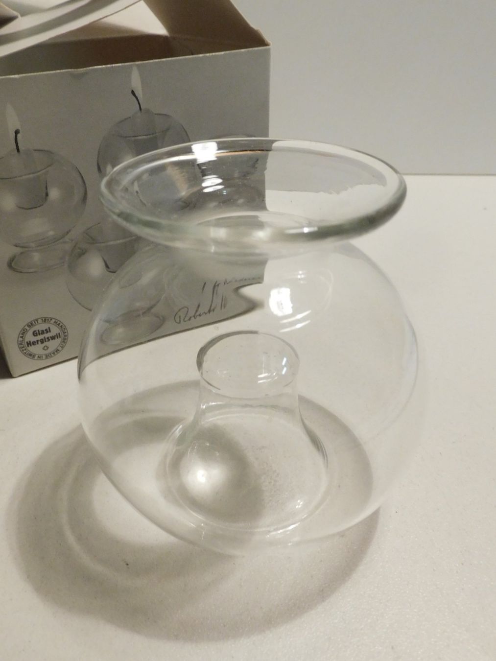 Niederer Portacandele: Roberto Niederer kleiner Kerzenständer/Vase – Usato da Sursee venduto da 76 5