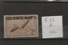 timbre poste aérienne F13 * SBK 150.--