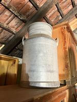 2 Milchkannen Aluminium Milchverband akzeptabler Zustand