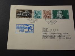 HELIKOPTER POST, 23.IX.48 NACH LANGENBERG DEUTSCHLAND