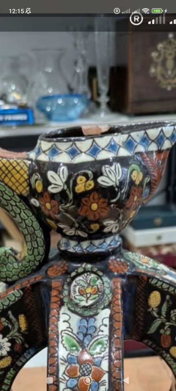 Carafes: THOUNE THUN Exceptionnel pichet XIX ème siècle 32 cm – D'occasion à Genève par Genevois4 6
