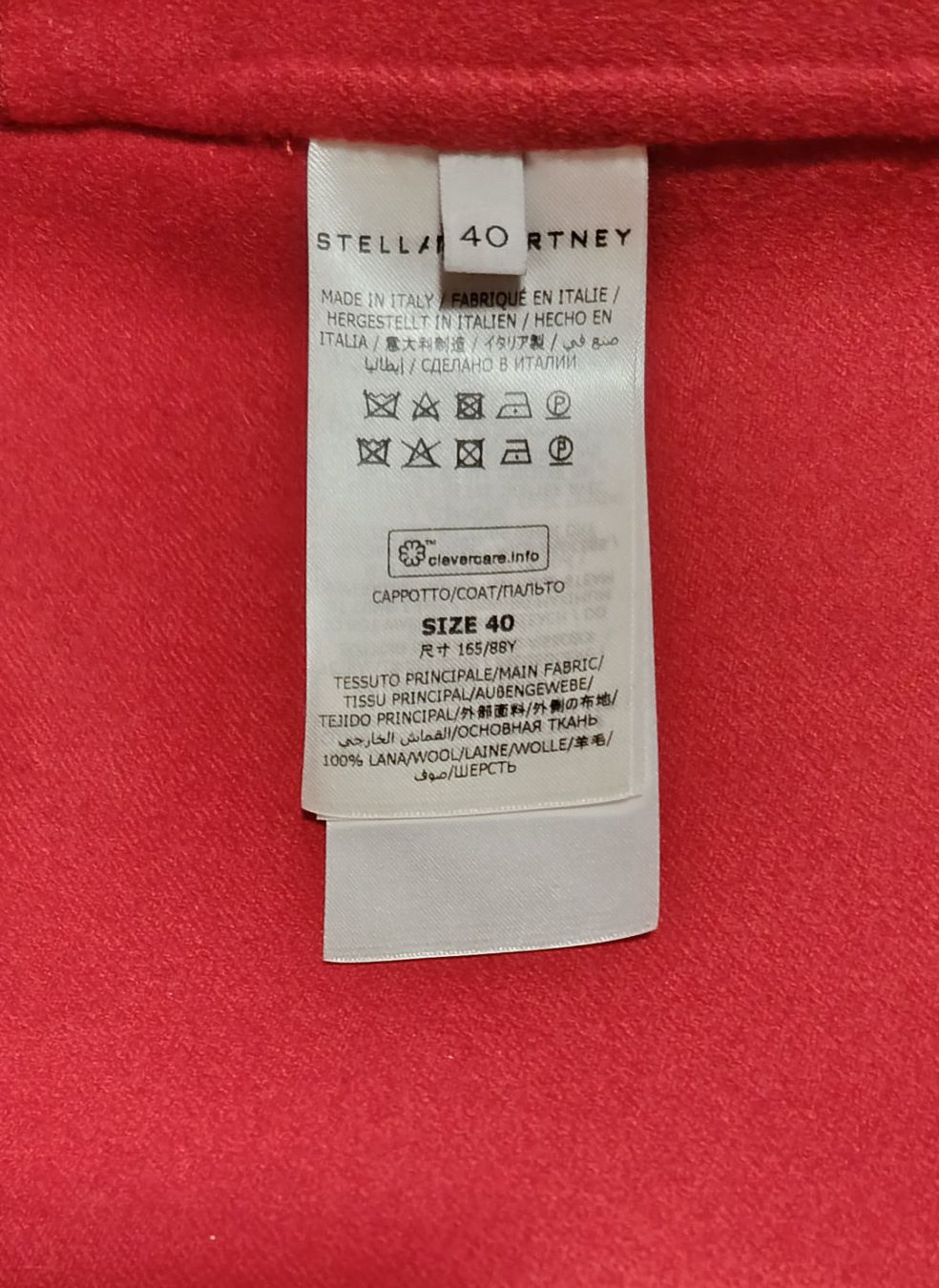 Stella McCartney Cappotti: Oversize Wollmantel von Stella Mccartney – Usato da Unterägeri venduto da rockundco 9
