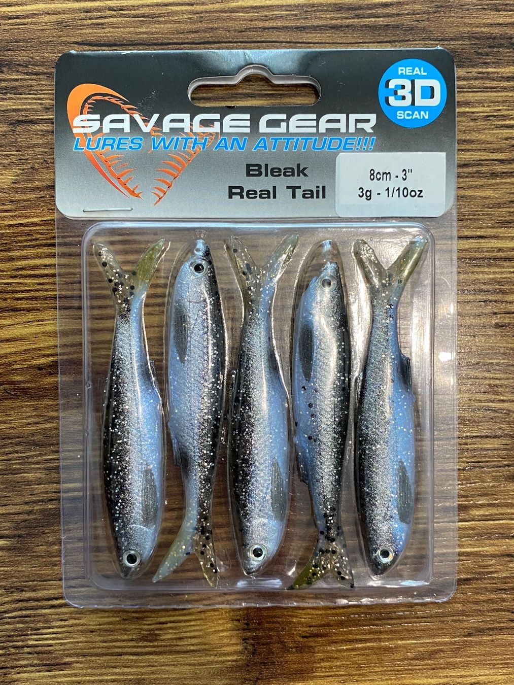 Savage Gear Esche: Savage Gear - Bleak Real Tail 8 cm – Nuovo e nell'imballaggio originale da Widnau venduto da Fishingtackle_Oggy
