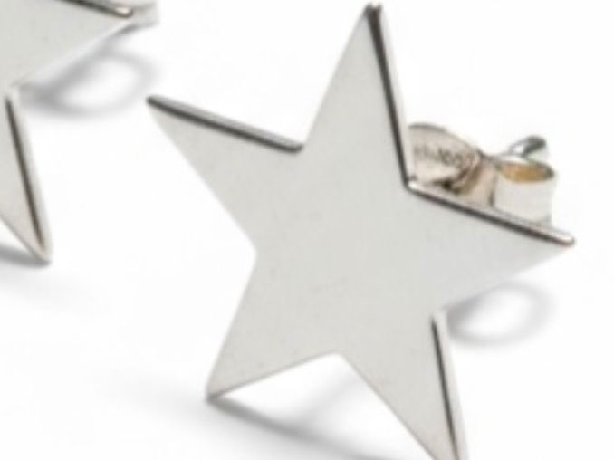 Orecchini pendenti & Orecchini a lobo: Boucles d'oreilles étoiles argentées – Usato da Vuisternens-Romont venduto da gol_xp6p 2