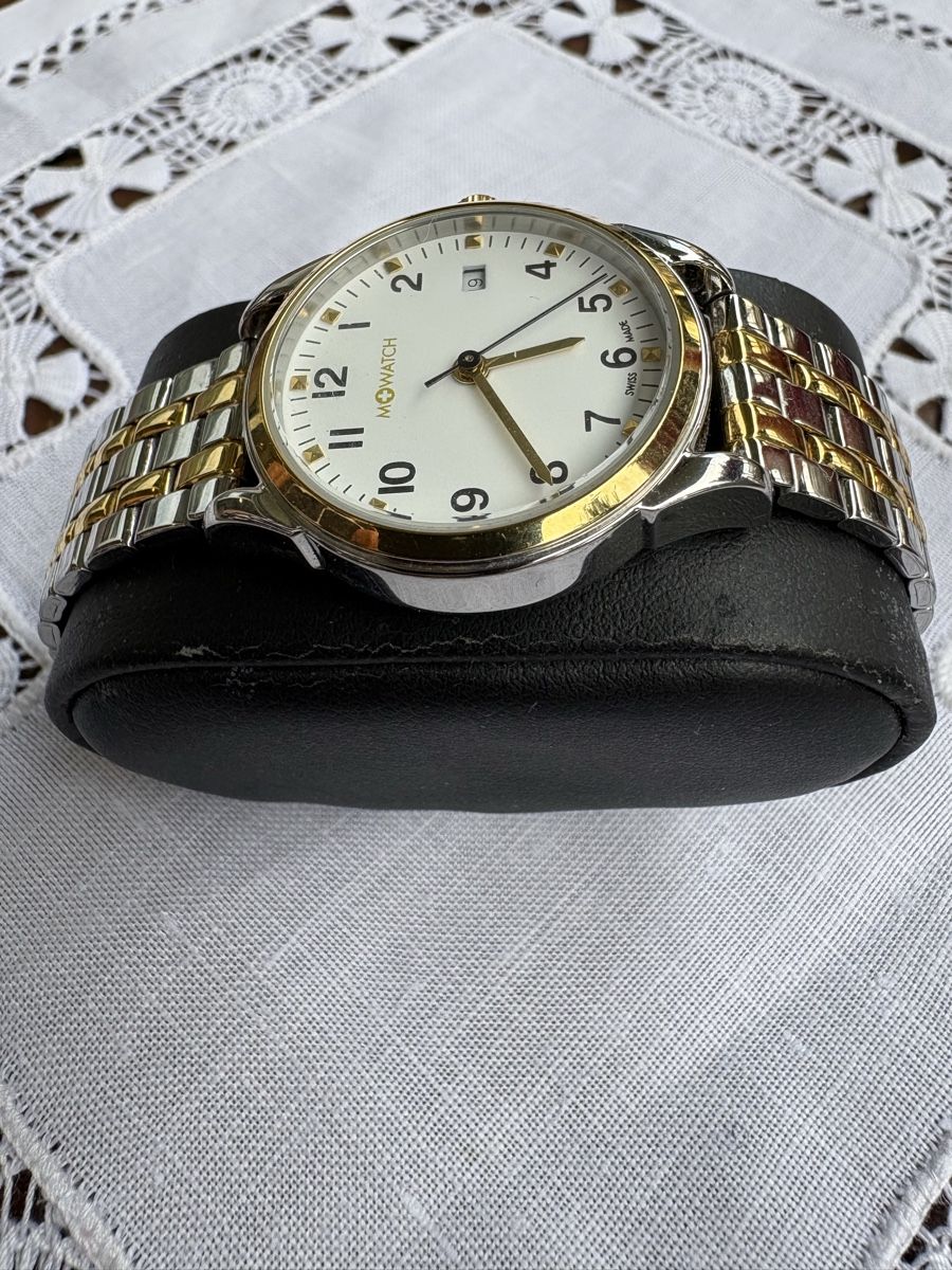 M-Watch Orologi: Montre M-WATCH acier doré occasion – Usato da Vevey venduto da carybde 2