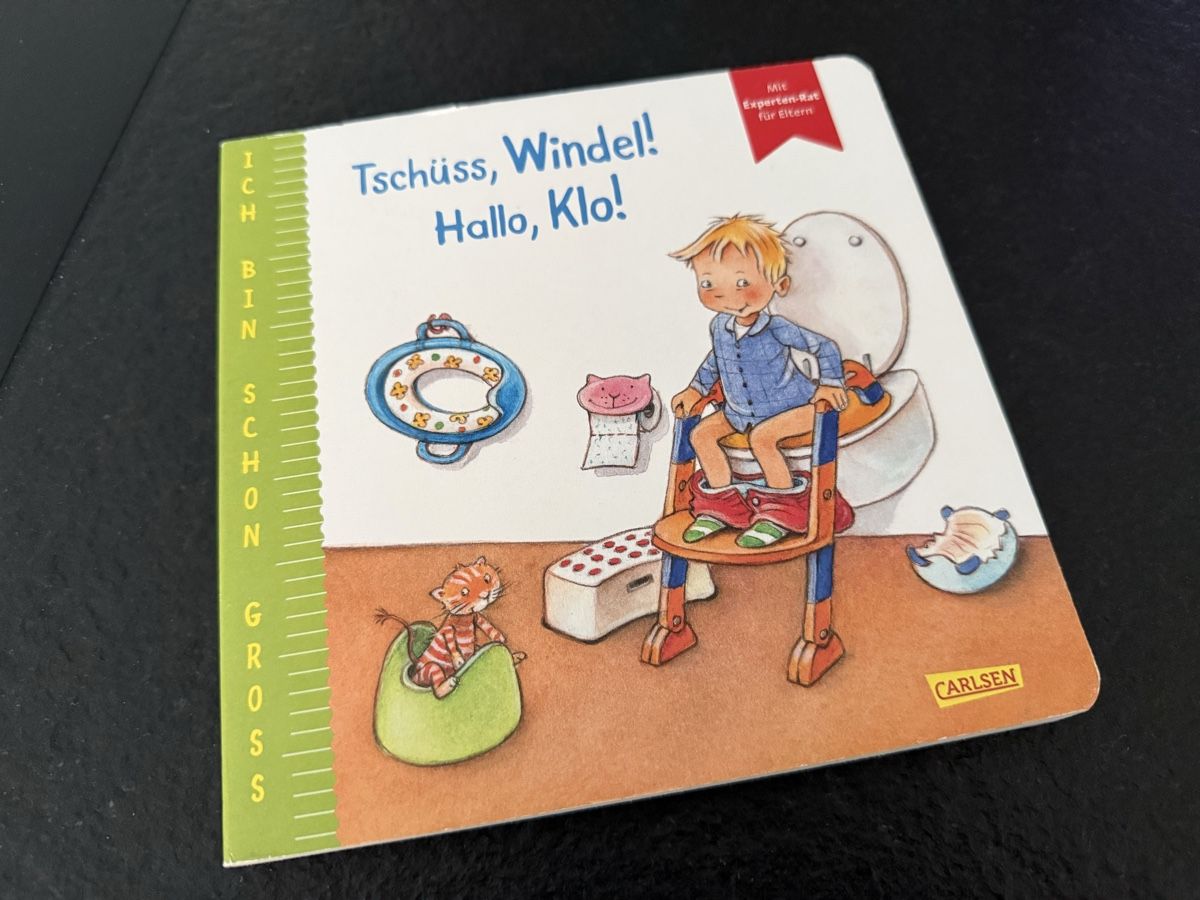 Libri: Kinderbuch Tschüss Windel Hallo Klo – Nuovo (secondo la descrizione) da Strengelbach venduto da schnaeusel
