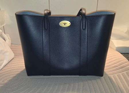 Mulberry Bayswater Tote Blau Neu Original