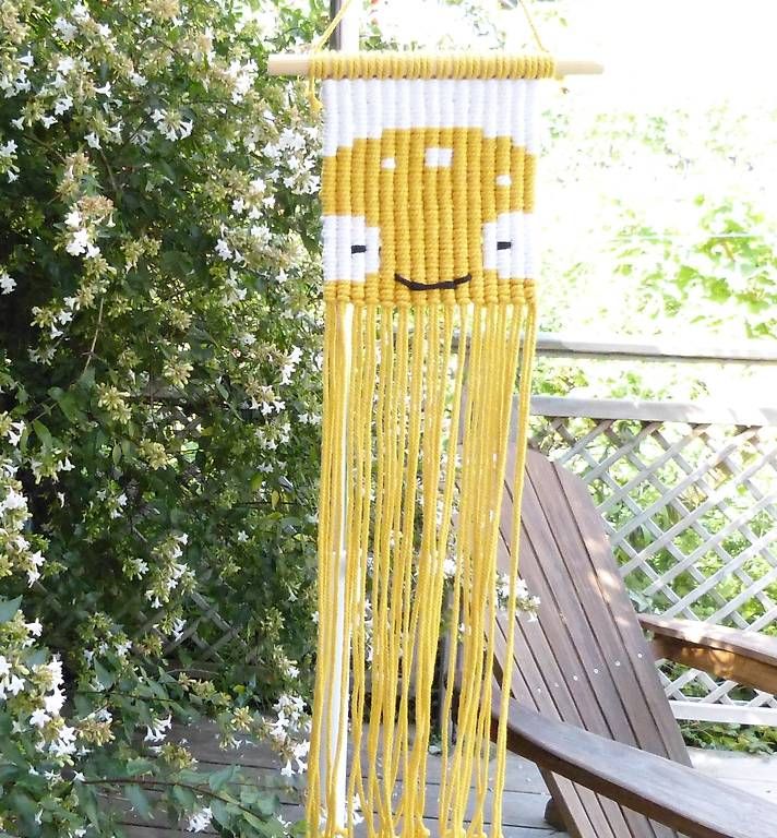 Tutte le decorazioni: Décoration Murale pour Enfant en Macramé. – Nuovo e nell'imballaggio originale da Les Evouettes venduto da Atelier_Saracura1 2
