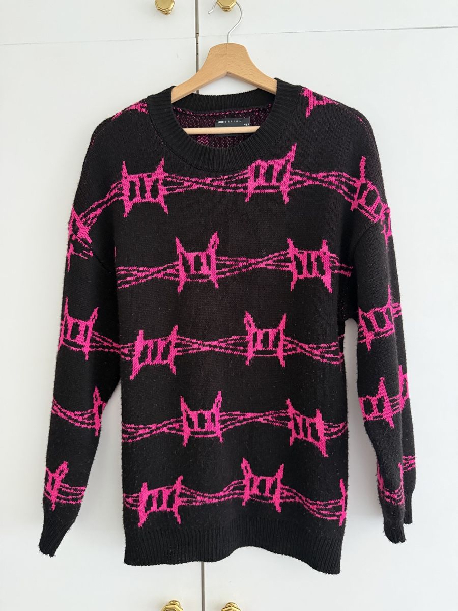 Asos Maglioni & Felpe: Pull Asos rose avec barbelé T. 38 – Usato da Genève venduto da sar_852v