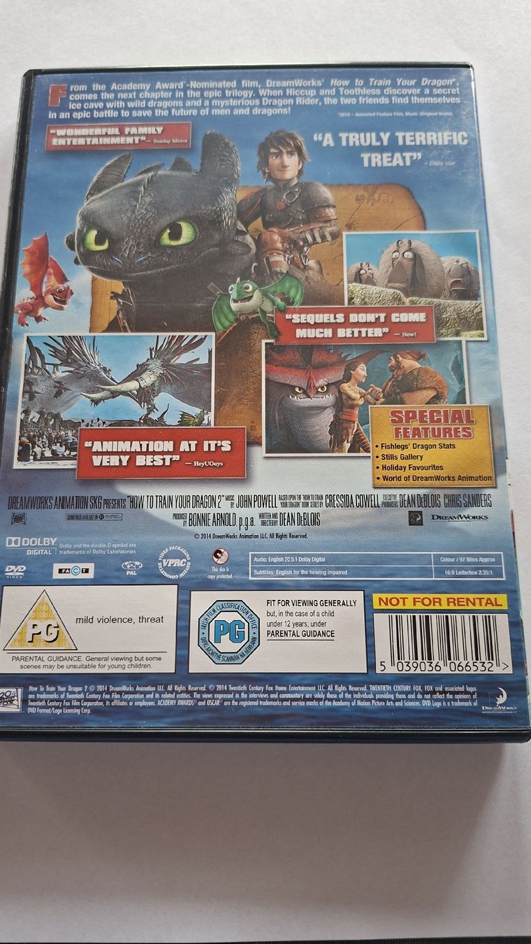 Alle DVDs: How to Train your Dragon 2 – Gebraucht aus Egg b. Zürich von KL5 1