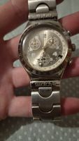 Swatch Irony Chronograph Uhr Edelstahl gebraucht