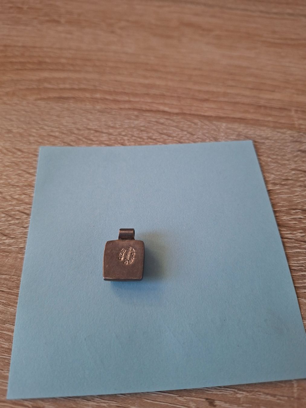 Anhänger: Anhänger Silber 925 mit Malachit quadratisch – Neu (gemäss Beschreibung) aus Ehrendingen von CHMEX 1