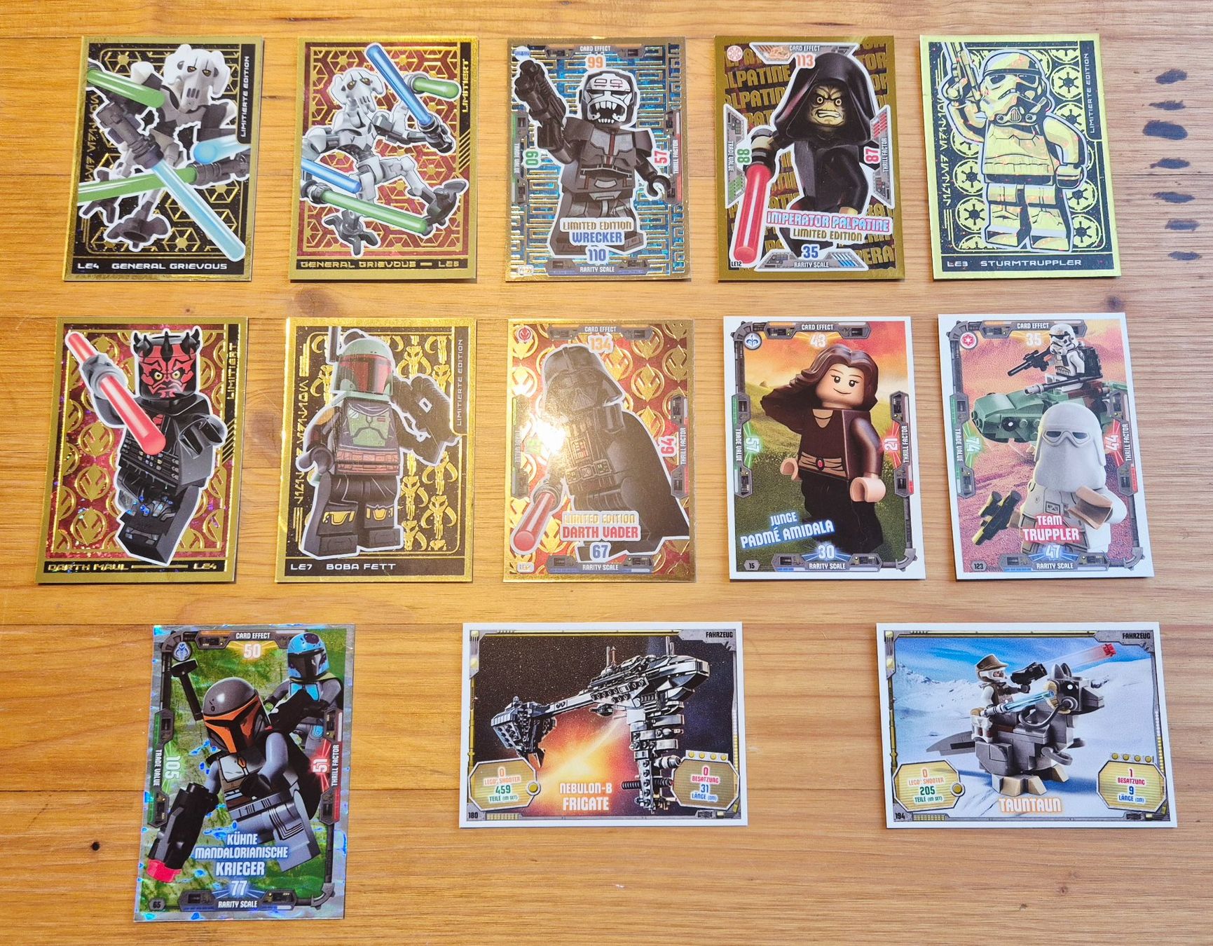 Lego Kit di costruzioni: Lego Star Wars: Div. Trading Cards - Neu – Nuovo (secondo la descrizione) da Winterthur venduto da Guerc