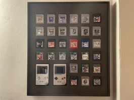 Game boy DMG Ausstellungsrahmen